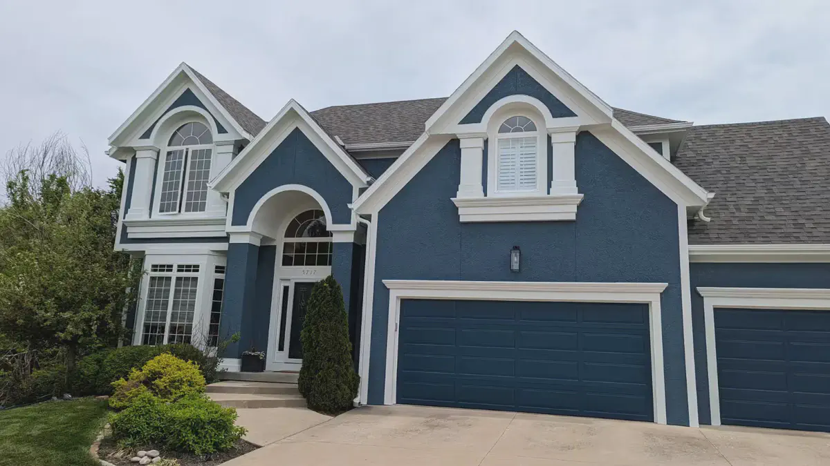 exterior paint gray house