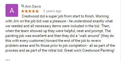 online painting review crestwood painting