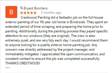 painter review crestwood painting
